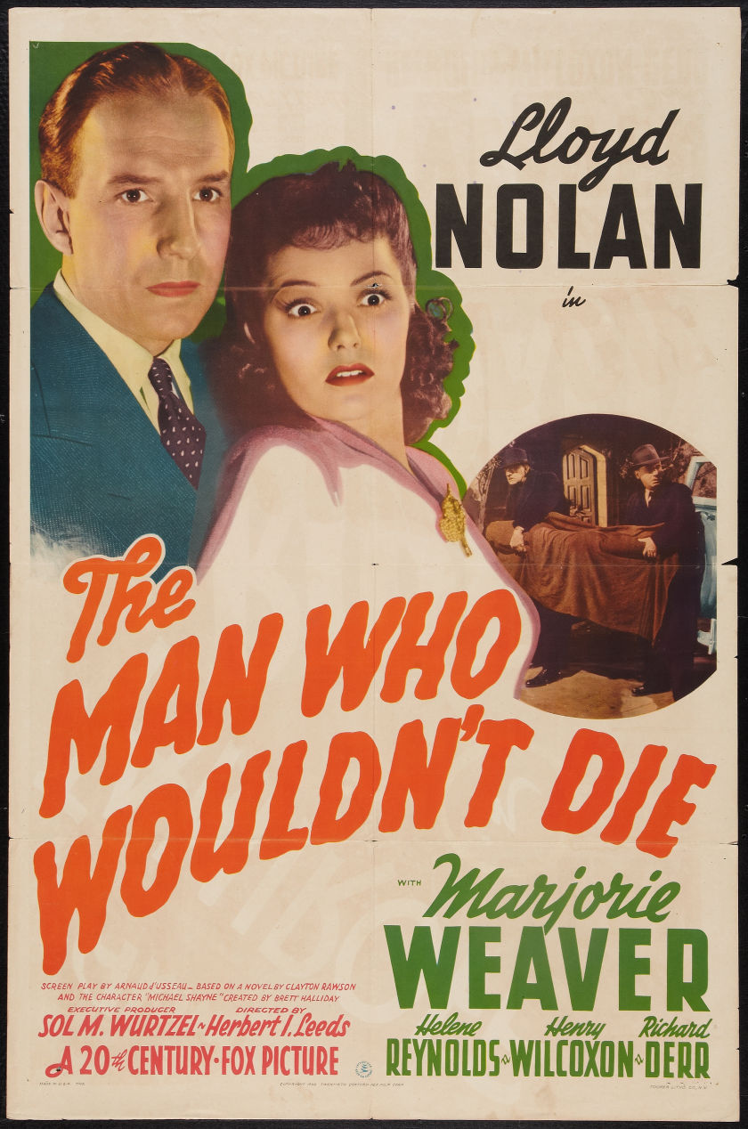 MAN WHO WOULDN\'T DIE, THE